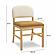 Calla Cognac Performance Velvet Dining Chair by TOV Furniture
