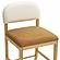 Calla Cognac Performance Velvet Counter Stool by TOV Furniture