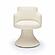 Jeffree Cream Performance Boucle Swivel Dining Chair by TOV Furniture