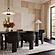 Leo Black Performance Vegan Leather Dining Chair by TOV Furniture