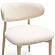 Zinea Cream Performance Textured Velvet Dining Chair by TOV Furniture