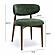 Zinea Forest Green Performance Textured Velvet Dining Chair by TOV Furniture