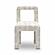 Hazel Cream Patterned Jacquard Dining Chair by TOV Furniture