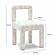 Hazel Cream Patterned Jacquard Dining Chair by TOV Furniture