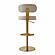 Primrose Cream Textured Performance Fabric Adjustable Stool by TOV Furniture