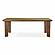 Oani Walnut and Glass Long Dining Table by TOV Furniture