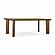 Oani Walnut and Glass Long Dining Table by TOV Furniture