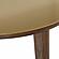 Oani Walnut and Glass Round Dining Table by TOV Furniture