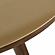 Oani Walnut and Glass Round Dining Table by TOV Furniture