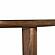 Oani Walnut and Glass Round Dining Table by TOV Furniture