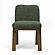 Tiara Forest Green Performance Basketweave Fabric Dining Chair by TOV Furniture
