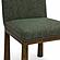 Tiara Forest Green Performance Basketweave Fabric Dining Chair by TOV Furniture