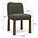 Tiara Forest Green Performance Basketweave Fabric Dining Chair by TOV Furniture