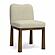 Tiara Cream Performance Basketweave Fabric Dining Chair by TOV Furniture
