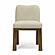 Tiara Cream Performance Basketweave Fabric Dining Chair by TOV Furniture