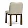 Tiara Cream Performance Basketweave Fabric Dining Chair by TOV Furniture