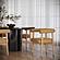 Spara Cognac Vegan Leather Dining Chair by TOV Furniture