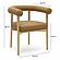 Spara Cognac Vegan Leather Dining Chair by TOV Furniture