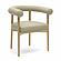 Spara Taupe Vegan Leather Dining Chair by TOV Furniture