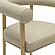 Spara Taupe Vegan Leather Dining Chair by TOV Furniture
