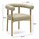 Spara Taupe Vegan Leather Dining Chair by TOV Furniture