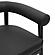Spara Black Vegan Leather Counter Stool by TOV Furniture
