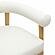 Spara White Vegan Leather Counter Stool by TOV Furniture