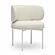 Maureen Cream Performance Upcycled Linen Dining Chair by TOV Furniture