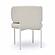 Maureen Cream Performance Upcycled Linen Dining Chair by TOV Furniture