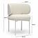 Maureen Cream Performance Upcycled Linen Dining Chair by TOV Furniture