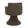 Jeffree Chocolate Brown Performance Boucle Swivel Dining Chair by TOV Furniture
