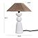 Shabby Natural Rope Table Lamp by TOV Furniture