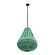 Palani Green Wooden Bead Chandelier by TOV Furniture