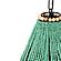 Palani Green Wooden Bead Chandelier by TOV Furniture