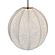 Elliana White Pendant Lamp by TOV Furniture