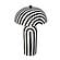 Maiori Black Striped Papier Mache Table Lamp by TOV Furniture