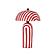 Maiori Red Striped Papier Mache Table Lamp by TOV Furniture