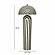 Maiori Black Striped Papier Mache Floor Lamp by TOV Furniture