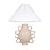 Hazza Cream Pleated Table Lamp by TOV Furniture