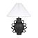 Hazza Black Pleated Table Lamp by TOV Furniture