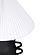 Hazza Black Pleated Table Lamp by TOV Furniture