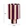 Guinevere Purple & Pink Striped Cotton Table Lamp by TOV Furniture