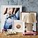 Corrine Beige Linen Table Lamp by TOV Furniture