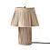 Corrine Beige Linen Table Lamp by TOV Furniture