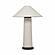 Faith White Boucle Table Lamp by TOV Furniture