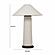 Faith White Boucle Table Lamp by TOV Furniture