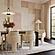 Faith White Boucle Floor Lamp by TOV Furniture