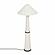 Faith White Boucle Floor Lamp by TOV Furniture