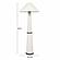 Faith White Boucle Floor Lamp by TOV Furniture
