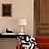 Cream Cotton Mache Table Lamp by TOV Furniture